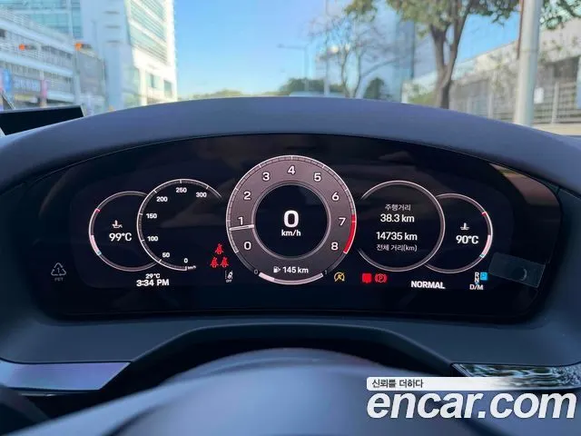 PORSCHE PANAMERA 2025 — 14 800 км, серебристо-серый, Корея — под ключ — фото 8