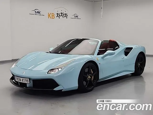 Ferrari 488 Spider — из Кореи под ключ