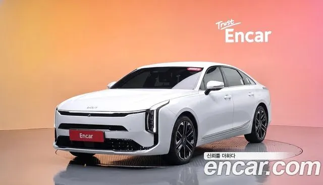 KIA K8 HYBRID 2025 — 20 187 км, белый, Корея — под ключ — фото 2