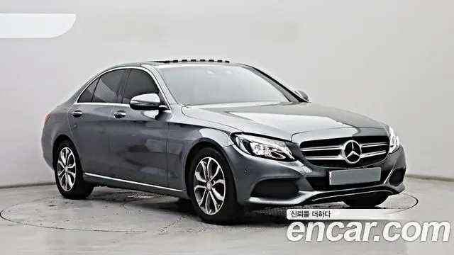 MERCEDES-BENZ C-CLASS W205 2017 — 68 643 км, чёрный, Корея — под ключ — фото 3
