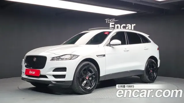 JAGUAR F-PACE 2020 — 149 076 км, белый, Корея — под ключ — фото 1