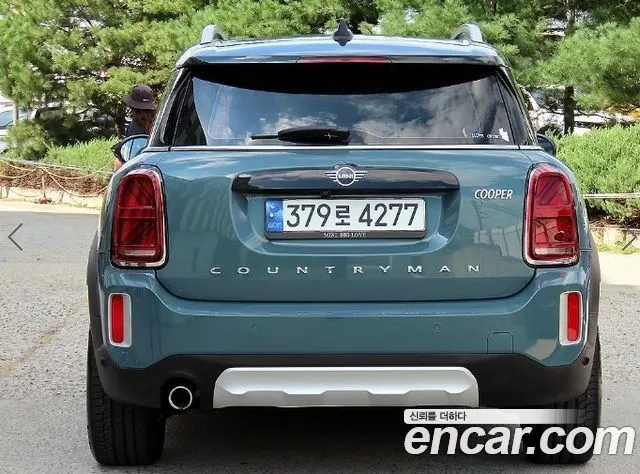 MINI COOPER COUNTRYMAN 2024 — 38 734 км, зелёный, Корея — под ключ — фото 4