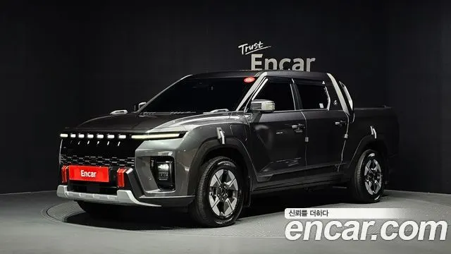 KGM MUSSO EV — из Кореи под ключ