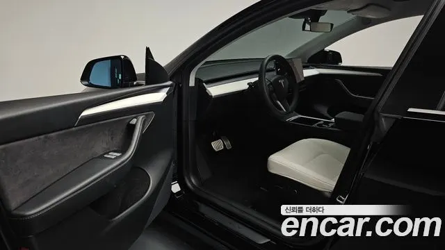 TESLA MODEL Y 2022 — 52 775 км, чёрный, Корея — под ключ — фото 10
