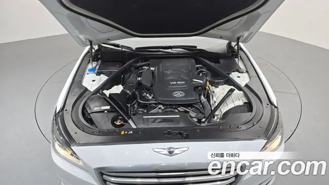 HYUNDAI GENESIS DH 2016 — 132 615 км, белый, Корея — под ключ — фото 6