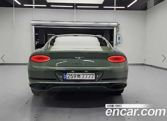BENTLEY CONTINENTAL 2019 — 59 656 км, тёмно-зелёный, Корея — под ключ — фото 2