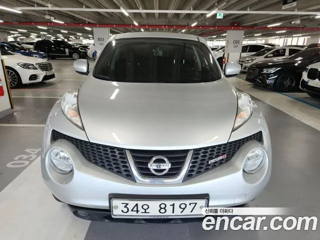 NISSAN JUKE 2014 — 52 000 км, серебристый, Корея — под ключ — фото 2