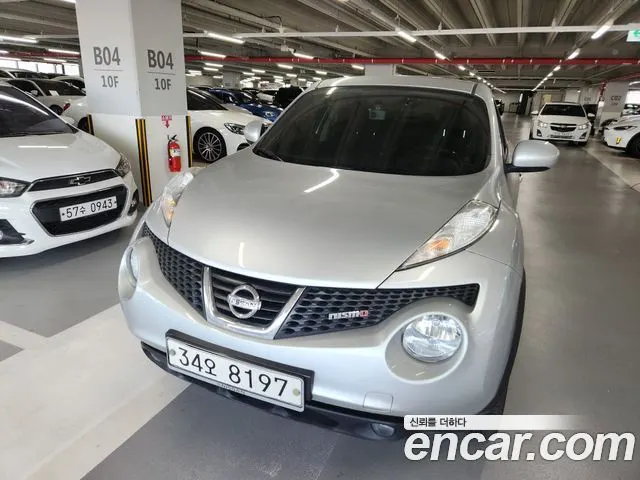 NISSAN JUKE 2014 — 52 000 км, серебристый, Корея — под ключ — фото 11