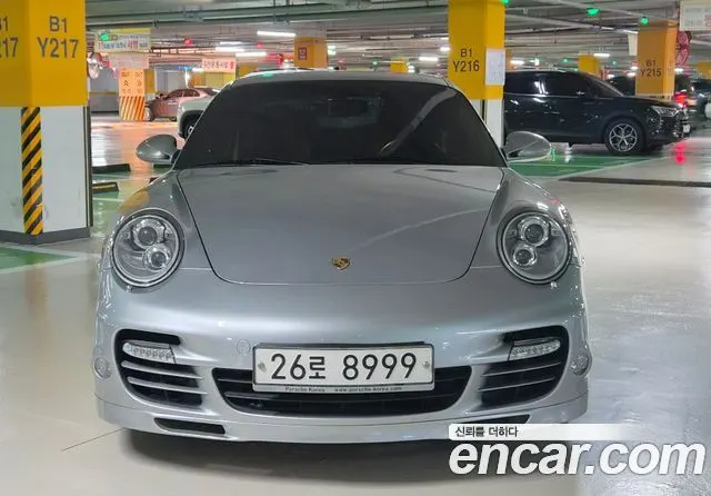 PORSCHE 911 2011 — 60 400 км, серебристо-серый, Корея — под ключ — фото 3