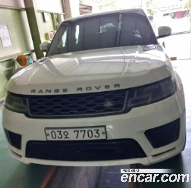 LAND ROVER RANGE ROVER SPORT 2018 — 121 740 км, белый, Корея — под ключ — фото 6