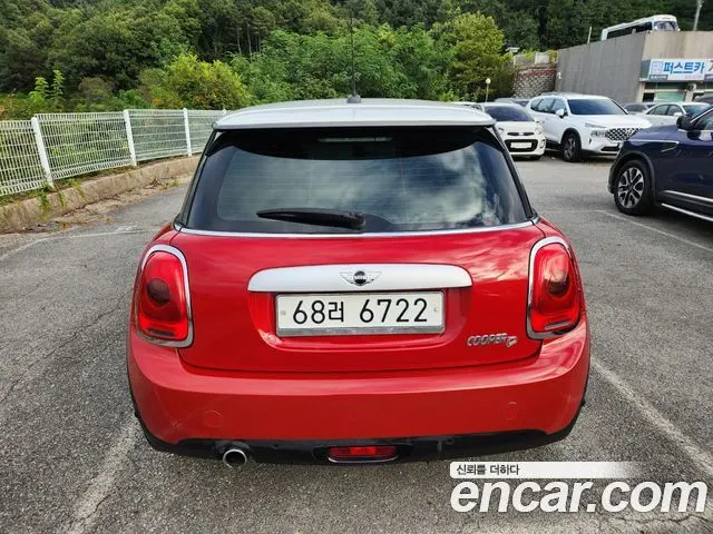 MINI COOPER D 2015 — 98 460 км, красный, Корея — под ключ — фото 4