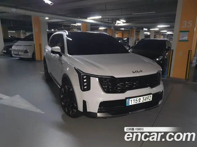 KIA SORENTO 2025 — 19 000 км, белый, Корея — под ключ — фото 3