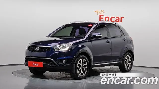 KGM KORANDO C 2016 — 144 473 км, синий, Корея — под ключ — фото 1