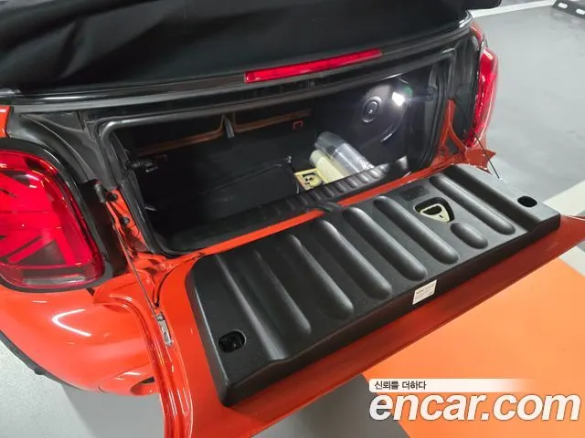MINI COOPER S CONVERTIBLE 2019 — 59 000 км, оранжевый, Корея — под ключ — фото 7