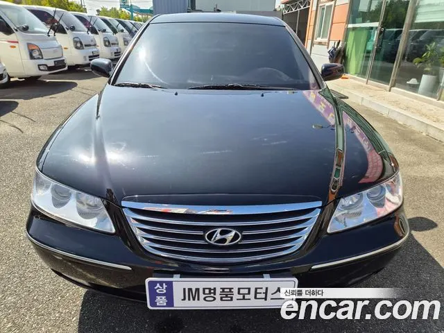 HYUNDAI GRANDEUR NEW LUXURY 2009 — 308 995 км, чёрный, Корея — под ключ — фото 11