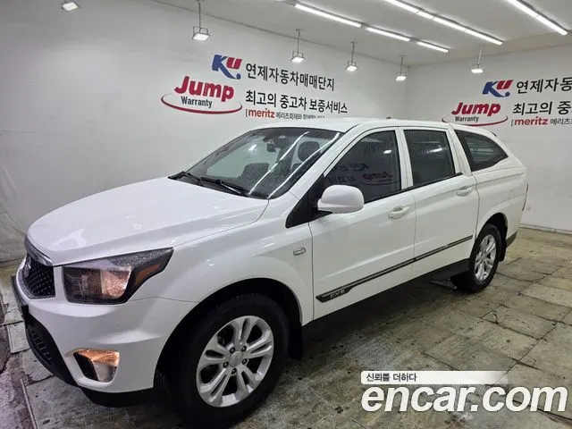KGM KORANDO SPORTS 2016 — 51 506 км, белый, Корея — под ключ — фото 1