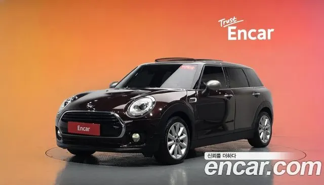 MINI COOPER D CLUBMAN 2019 — 126 734 км, бордовый, Корея — под ключ — фото 2