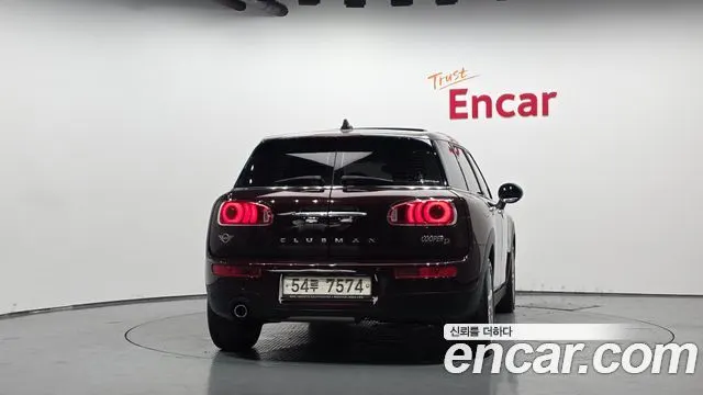 MINI COOPER D CLUBMAN 2019 — 126 734 км, бордовый, Корея — под ключ — фото 4