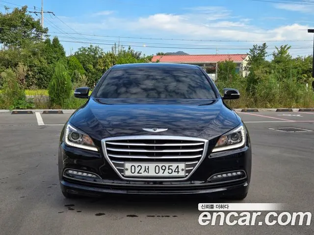 HYUNDAI GENESIS DH 2016 — 170 812 км, чёрный, Корея — под ключ — фото 2