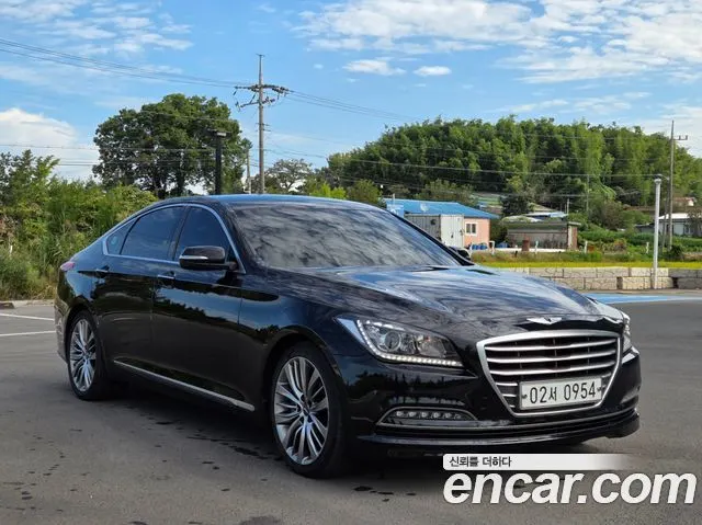 HYUNDAI GENESIS DH 2016 — 170 812 км, чёрный, Корея — под ключ — фото 4