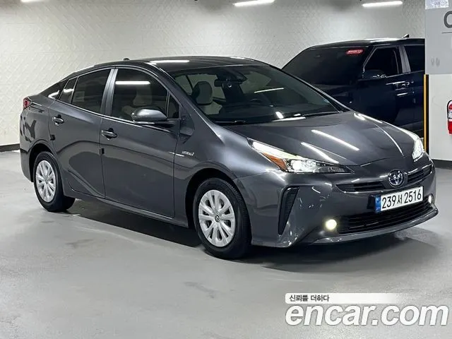 TOYOTA PRIUS 2022 — 25 020 км, серебристо-серый, Корея — под ключ — фото 5