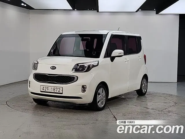 KIA RAY 2016 — 205 000 км, белый, Корея — под ключ — фото 1