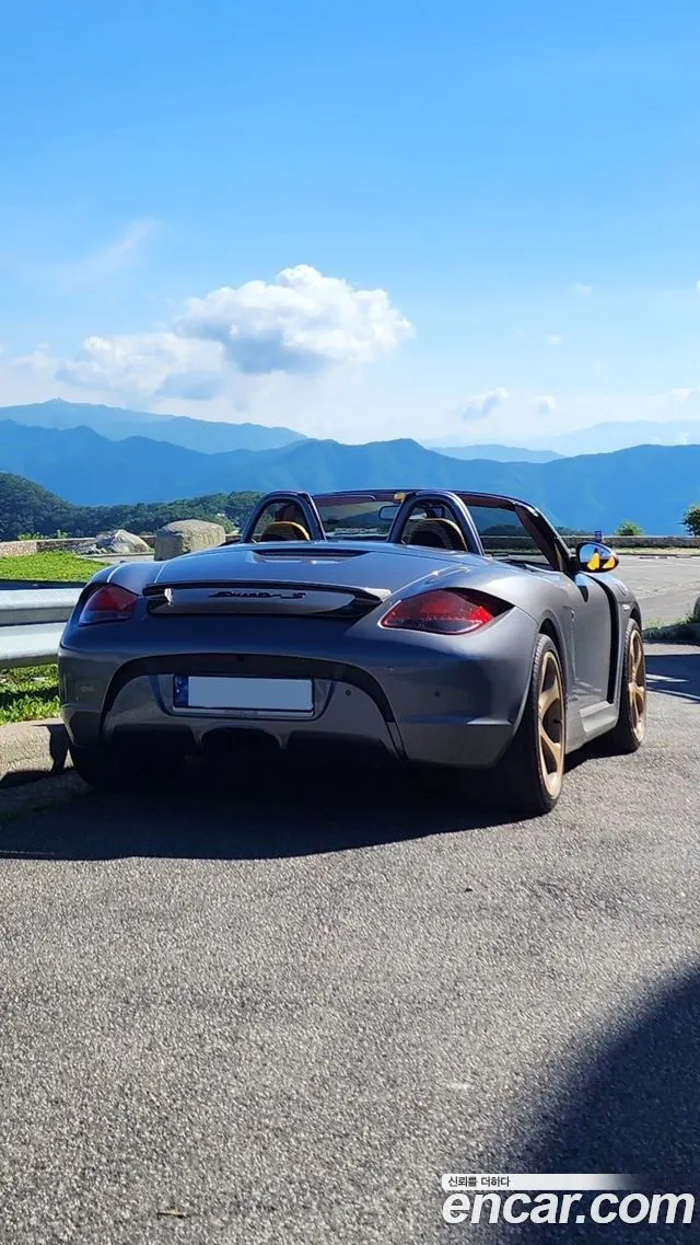 PORSCHE BOXSTER 2010 — 88 000 км, серебристо-серый, Корея — под ключ — фото 2