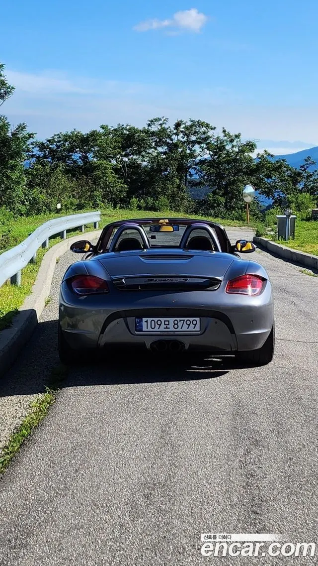 PORSCHE BOXSTER 2010 — 88 000 км, серебристо-серый, Корея — под ключ — фото 4