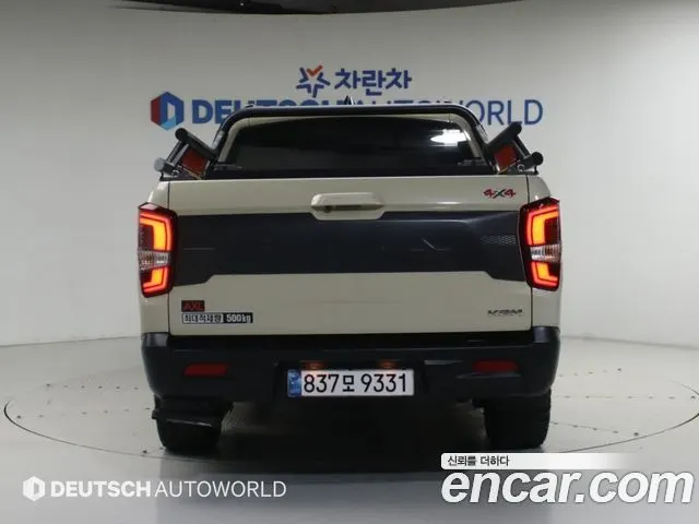 KGM REXTON SPORTS KHAN 2024 — 75 246 км, белый-перламутр, Корея — под ключ — фото 4