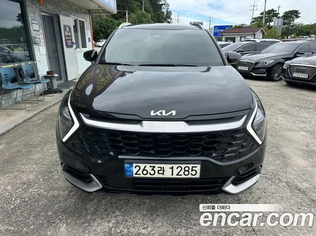 KIA SPORTAGE HYBRID 2022 — 66 738 км, чёрный, Корея — под ключ — фото 3
