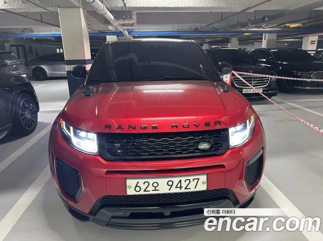 LAND ROVER RANGE ROVER EVOQUE 2019 — 57 000 км, красный, Корея — под ключ — фото 1