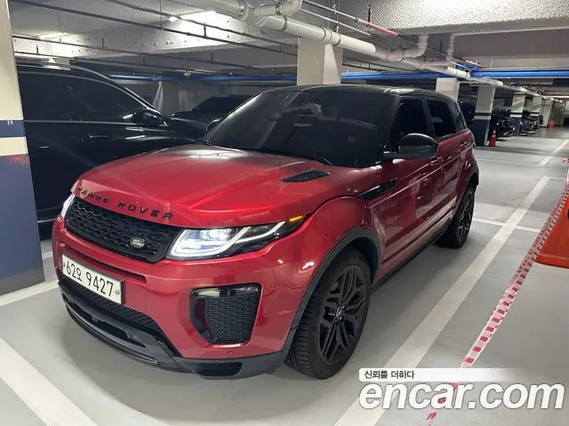 LAND ROVER RANGE ROVER EVOQUE 2019 — 57 000 км, красный, Корея — под ключ — фото 2