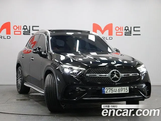 MERCEDES-BENZ GLC-CLASS X254 2024 — 21 627 км, чёрный, Корея — под ключ — фото 3