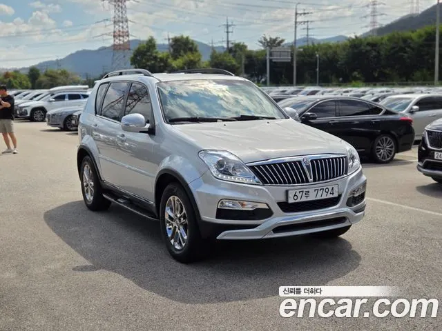 KGM REXTON W 2015 — 138 000 км, серебристый, Корея — под ключ — фото 5