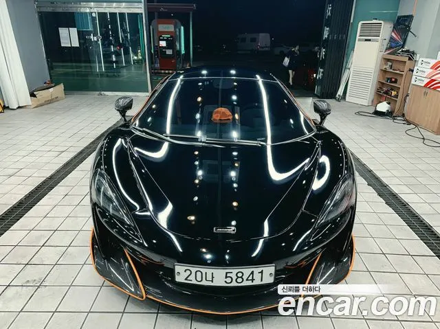 MCLAREN 600LT 2019 — 12 732 км, серебристо-серый, Корея — под ключ — фото 3