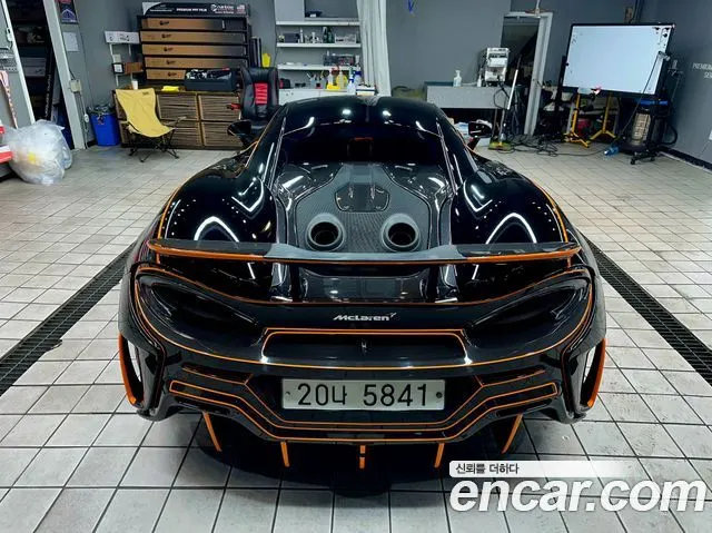 MCLAREN 600LT 2019 — 12 732 км, серебристо-серый, Корея — под ключ — фото 4