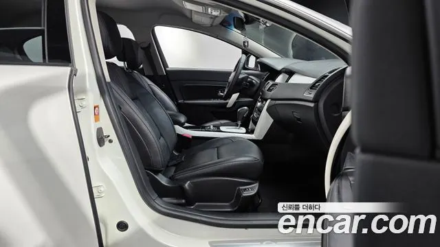 RENAULT KOREA SM5 2012 — 68 753 км, белый-перламутр, Корея — под ключ — фото 11