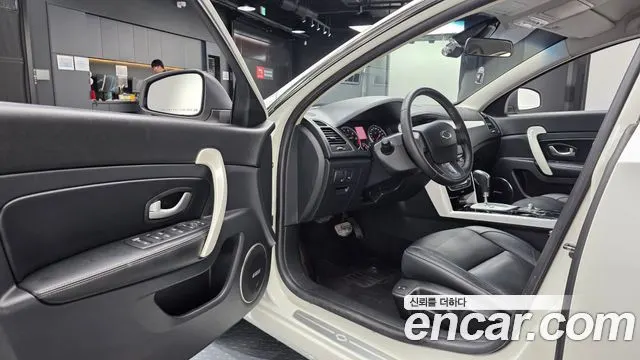 RENAULT KOREA SM5 2012 — 68 753 км, белый-перламутр, Корея — под ключ — фото 10