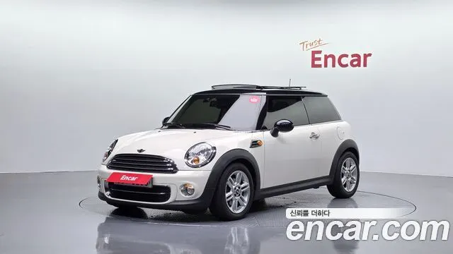 MINI COOPER D 2012 — 60 665 км, белый-перламутр, Корея — под ключ — фото 1