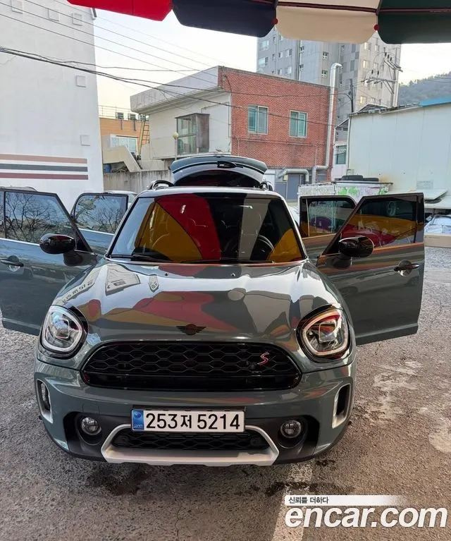 MINI COOPER S COUNTRYMAN 2024 — 48 500 км, бирюзовый, Корея — под ключ — фото 2