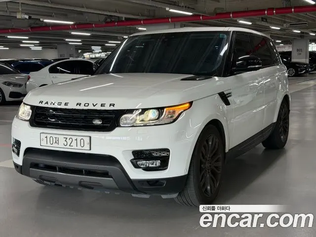 LAND ROVER RANGE ROVER SPORT 2017 — 102 097 км, белый, Корея — под ключ — фото 1