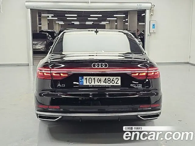 AUDI A8 2021 — 85 140 км, чёрный, Корея — под ключ — фото 3