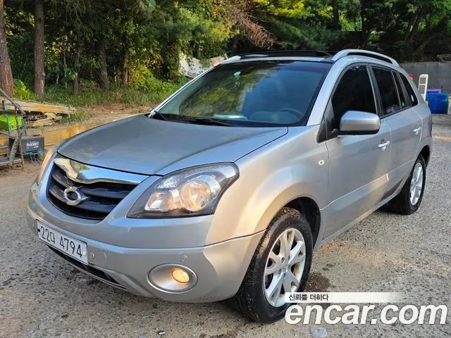 RENAULT KOREA QM5 2009 — 174 898 км, светло-золотистый, Корея — под ключ — фото 1