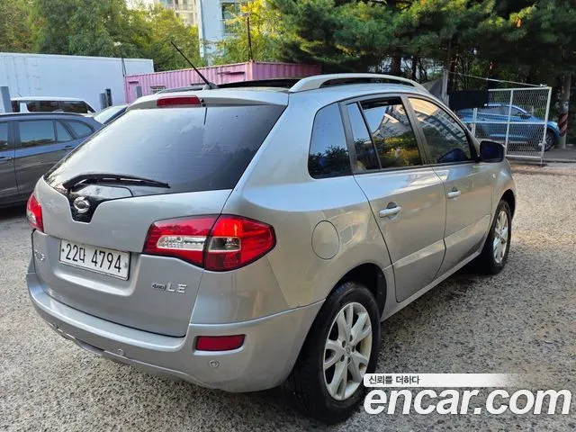 RENAULT KOREA QM5 2009 — 174 898 км, светло-золотистый, Корея — под ключ — фото 2
