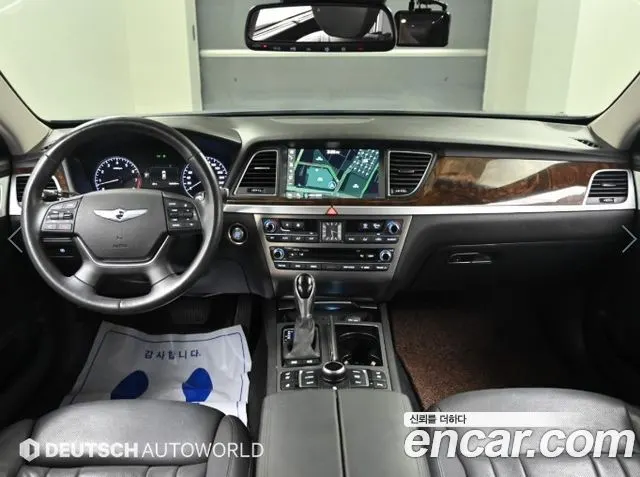 HYUNDAI GENESIS DH 2015 — 169 202 км, серебристый, Корея — под ключ — фото 7