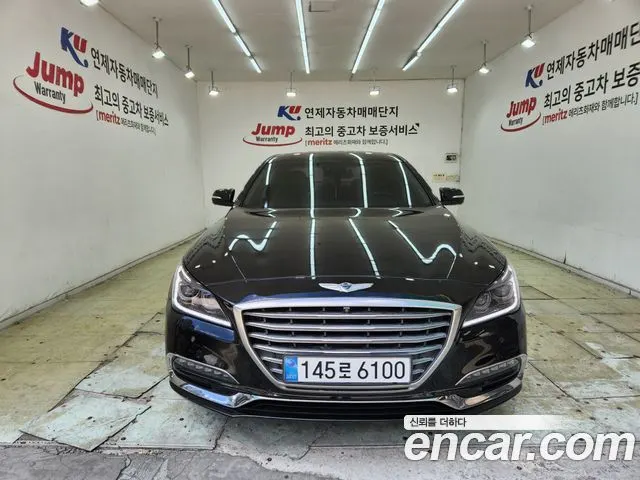 HYUNDAI GENESIS DH 2016 — 168 000 км, чёрный, Корея — под ключ — фото 2