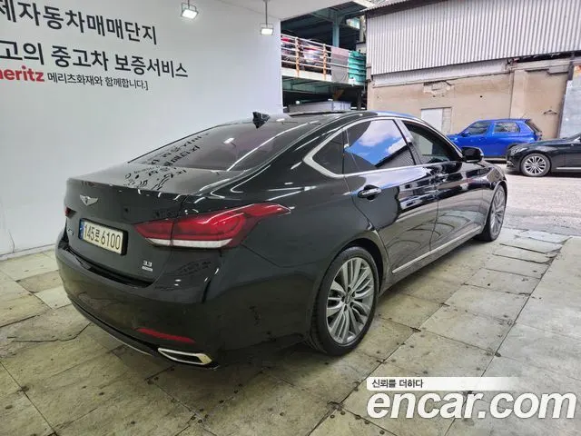 HYUNDAI GENESIS DH 2016 — 168 000 км, чёрный, Корея — под ключ — фото 4