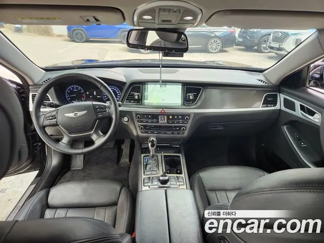 HYUNDAI GENESIS DH 2016 — 168 000 км, чёрный, Корея — под ключ — фото 7