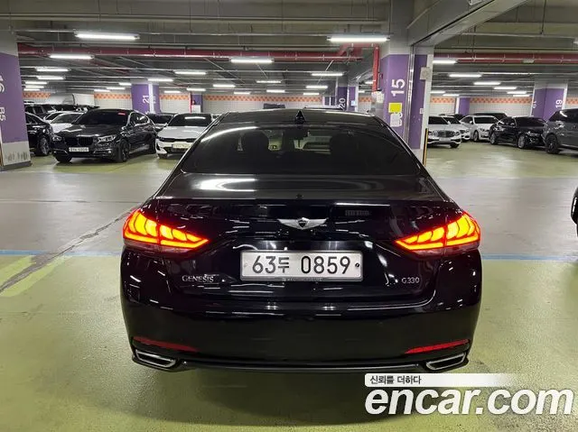 HYUNDAI GENESIS DH 2016 — 38 427 км, чёрный, Корея — под ключ — фото 4