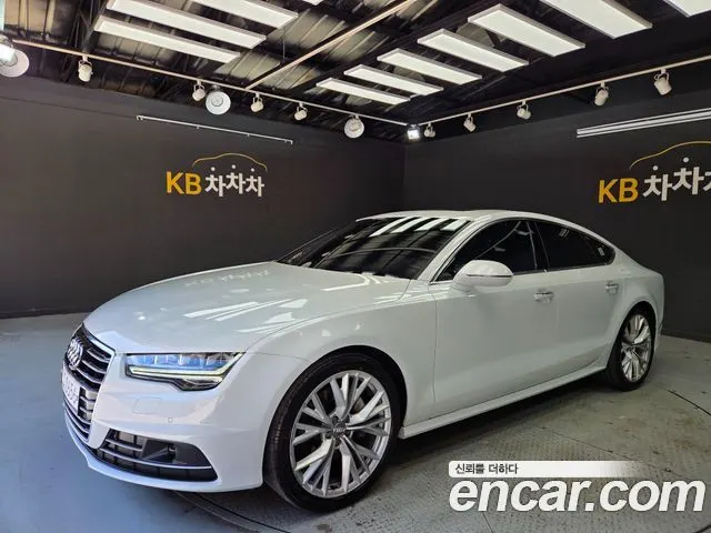 AUDI A7 2016 — 98 801 км, белый, Корея — под ключ — фото 11
